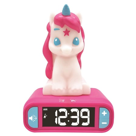 Ticaret Sesli ve Işıklı 3D Unicorn Dijital Çalar Saat Najmaddin