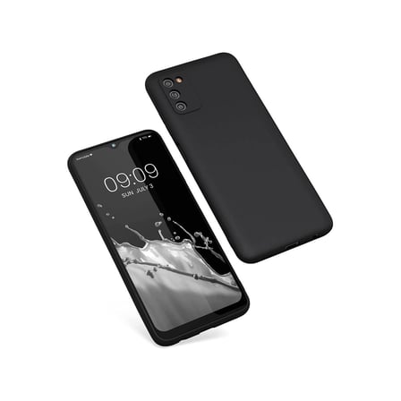 MEPA Najmaddin Galaxy A03s Kılıf First Silikon - Siyah Najmaddin