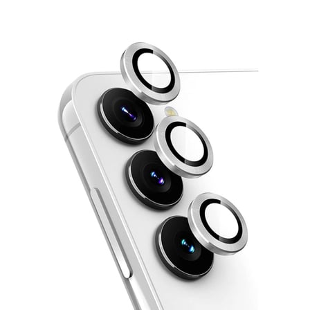 Tedar Samsung Galaxy A25 5g Valdez Metal Kamera Lens - Gümüş Najmaddin