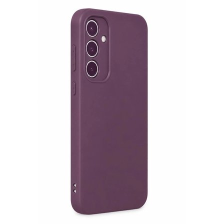 MEPA Najmaddin Samsung Galaxy A35 5g Kılıf First Silikon - Mürdüm Najmaddin