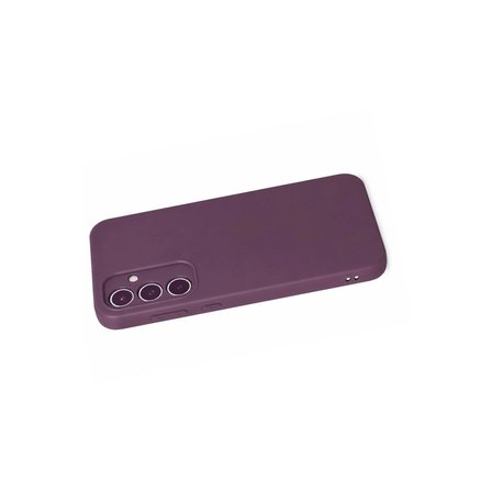 MEPA Najmaddin Samsung Galaxy A35 5g Kılıf First Silikon - Mürdüm Najmaddin