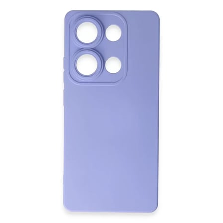 Sh Xiaomi Redmi Note 13 Pro 4g Kılıf Nano İçi Kadife Silikon - Lila Najmaddin