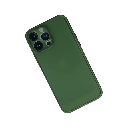 Bez iPhone 13 Pro Kılıf PP Ultra İnce Kapak - Yeşil Najmaddin