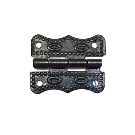 Tedar Papatya Menteşe - Büyük 20x30 Mm, Antik, 1 Adet Najmaddin