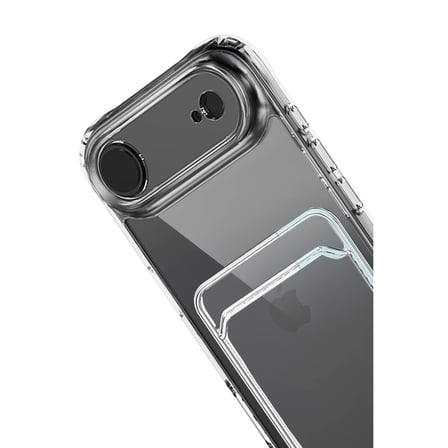 Bez iPhone 17 Air Kart Şeffaf Silikon - Şeffaf Najmaddin