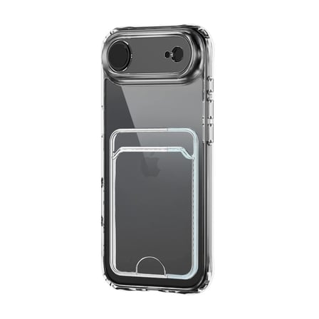 Bez iPhone 17 Air Kart Şeffaf Silikon - Şeffaf Najmaddin