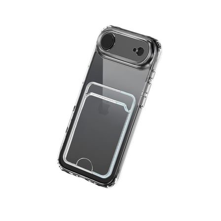 Bez iPhone 17 Air Kart Şeffaf Silikon - Şeffaf Najmaddin