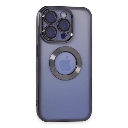 Bez iPhone 15 Pro Max Kılıf Slot Silikon - Mor Najmaddin