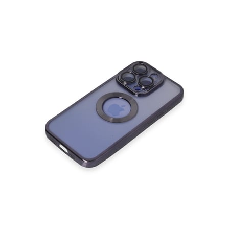 Bez iPhone 15 Pro Max Kılıf Slot Silikon - Mor Najmaddin