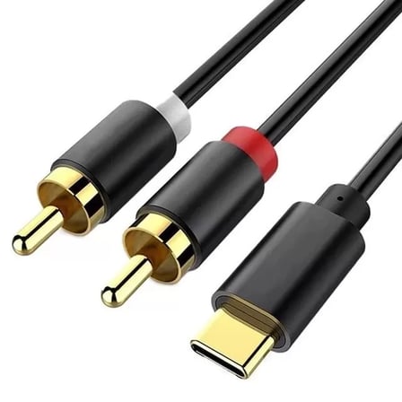 Sh Powermaster Pm-29963 2xrca To Type-c 2 Metre Kablo Najmaddin