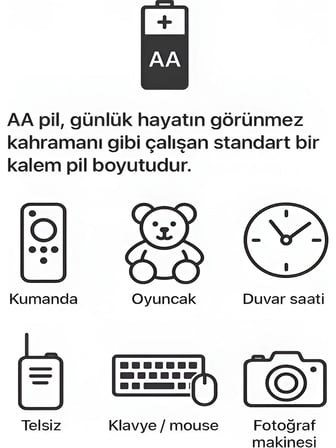 MEPA Najmaddin Type-c Şarjlı 2800mwh 1.5v Şarj Edilebilir 2’li Aa5 Kalem Pil - Lityum Iyon Batarya Najmaddin