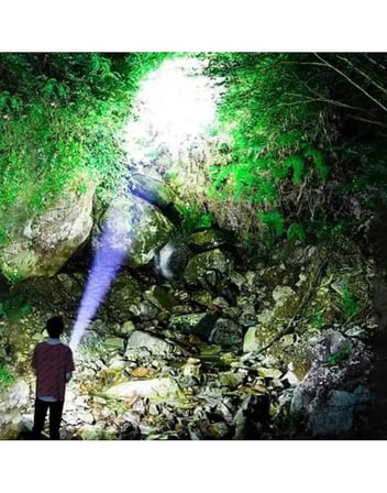 Çe El Feneri 8 Mod Şarjlı Fosforlu Mıknatıslı Led El Feneri Najmaddin
