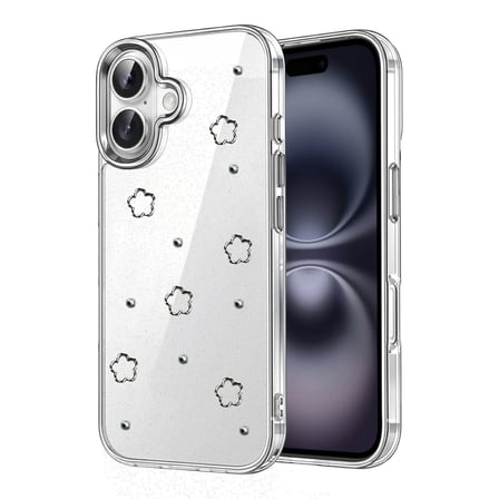 Bez iPhone 16 Plus Fiyonk Desenli Kapak - Desen 2 Najmaddin