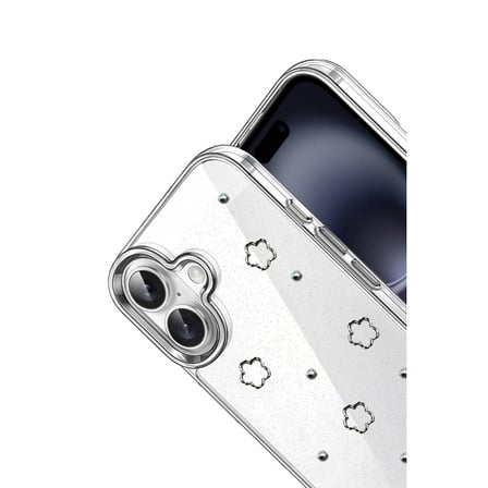Bez iPhone 16 Plus Fiyonk Desenli Kapak - Desen 2 Najmaddin
