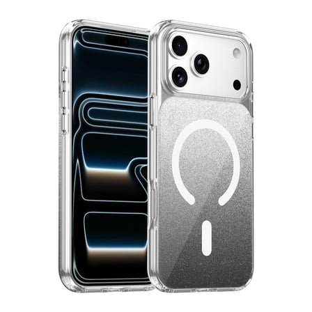 MEPA Najmaddin Onegif  İphone 17 Pro Max Sora Simli Magsafe Kapak - Siyah Najmaddin