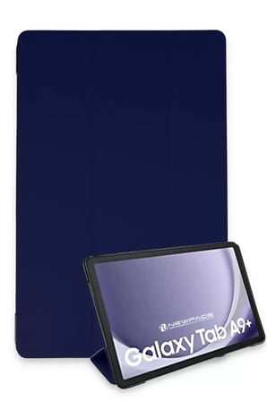 Sh Newface Samsung Galaxy Tab A9 Plus Kılıf Tablet Smart Kılıf - Lacivert Najmaddin