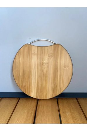 Tedar Bambu Kesim Sunum Tahtası 28*28*1,5 Cm Royaleks-70467 Najmaddin