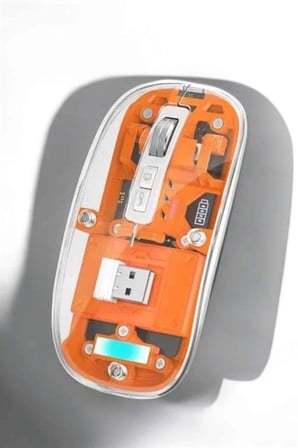 Mey Mey İthalat Kablosuz Mouse Fare 5.0 Bluetooth Bağlantılı USB Girişli Yeni Nesil Najmaddin