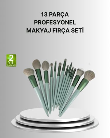 Hepsi Cilt Dostu Profesyonel Makyaj Fırça Seti Pudra ve Fondöten İçin Uygun Najmaddin