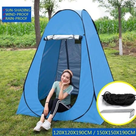 Kamp Alanı Duş Giyinme Wc Çadırı Fotoğrafcı Prova Kabini 190x120x120 Najmaddin