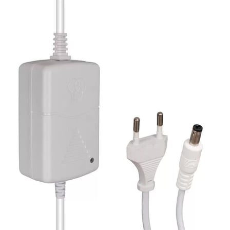Sh Weko Tottolet 1200 12 Volt - 3.2 Amper 5.5 2.5 Uçlu Yerli Üretim Plastik Kasa Beyaz Masaüstü Adaptör Najmaddin