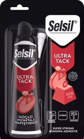 Mey Mey İthalat Selsil Ultra Tack Yapıştırıcı 50 ml Beyaz Najmaddin