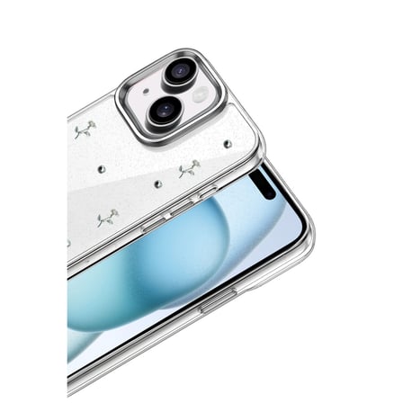 Bez iPhone 14 Fiyonk Desenli Kapak - Desen 4 Najmaddin