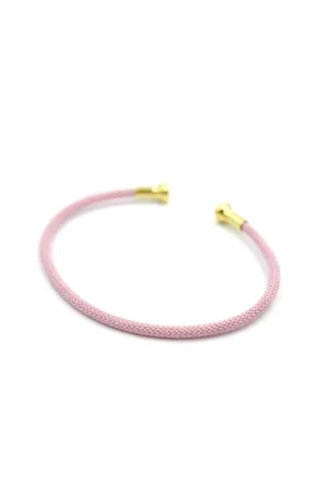 Tedar Hasır Pndr Bileklik - Pembe Najmaddin