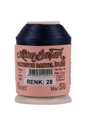 Tedar Altınbaşak Oya ve Dantel İpi 20 gr - Royaleks - No: 028 Najmaddin