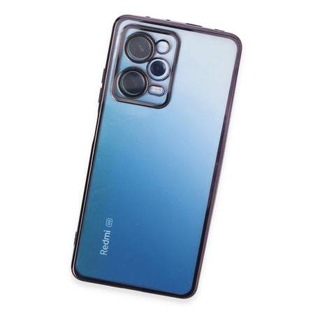 Bez Redmi Note 12 Pro 5G Kılıf Razer Lensli Silikon - Mor Najmaddin