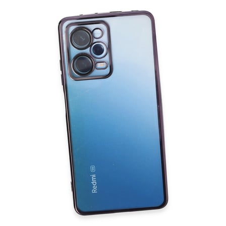 Bez Redmi Note 12 Pro 5G Kılıf Razer Lensli Silikon - Mor Najmaddin