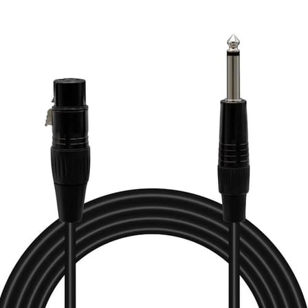Sh Magicvoice Ld379 Xlr Canon Dişi - 6.3 Mm Mono Erkek 1 Metre Kablo Najmaddin