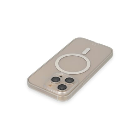 Bez iPhone 14 Pro Kılıf Grand Magneticsafe Kapak - Şeffaf Najmaddin