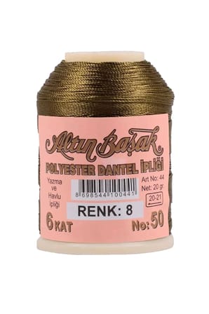 Tedar 3 Adet Altınbaşak Oya ve Dantel İpi 20 gr - Royaleks - No: 046 - 622 - 229 Najmaddin