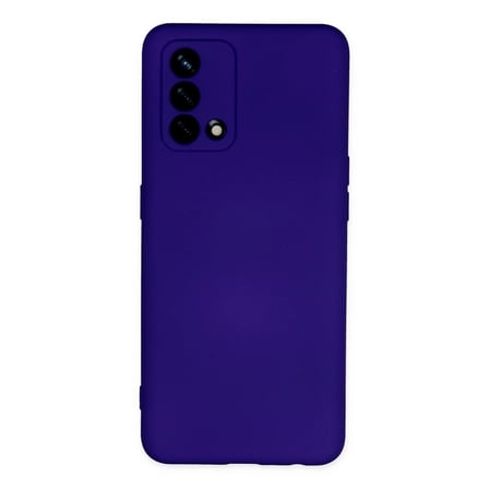 MEPA Najmaddin Oppo A74 4g Kılıf Nano İçi Kadife Silikon - Mor Najmaddin