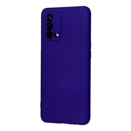 MEPA Najmaddin Oppo A74 4g Kılıf Nano İçi Kadife Silikon - Mor Najmaddin