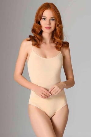 Tedar 3 Adet İp Askılı Kadın Çıtçıtlı Body Siyah Beyaz Ten Najmaddin
