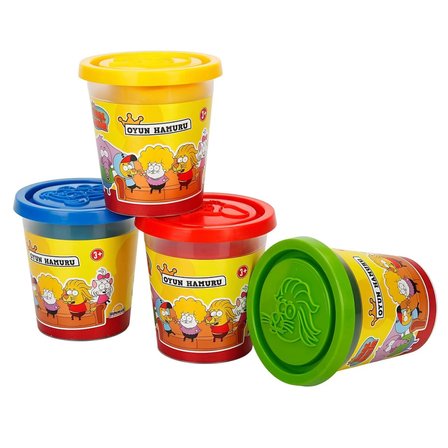 Ticaret Kral Şakir 4'lü Oyun Hamuru 560 gr Najmaddin