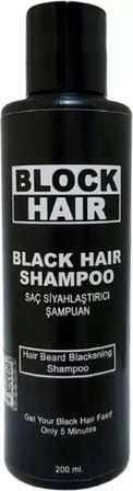 Sh Block Hair Saç Koyulaştırıcı Siyahlaştırıcı Bakım Şampuanı 200ml Najmaddin