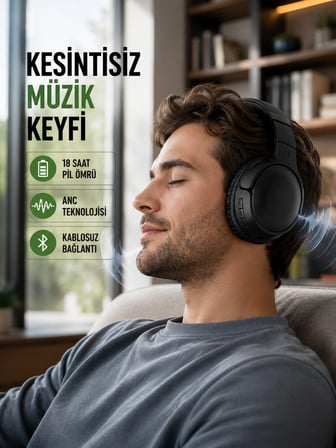 Karg Bluetooth 5.0 Kablosuz Kulaklık-geniş Alan Kullanım Najmaddin