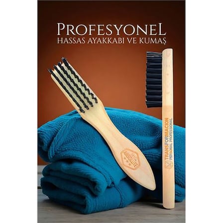 Arab Nubuk Süet Paça Fırçası - Hassas Ayakkabılar İçin Profesyonel Fırça