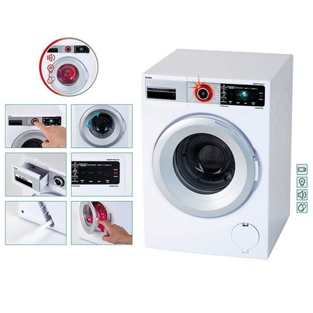 Ticaret 9213 Bosch Oyuncak Sesli Işıklı Çamaşır Makinesi Najmaddin