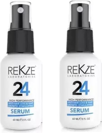Sh Rekze 24 Saç Kalınlaştırmaya,uzamaya,beslemeye,dökülmeye,kalıp Kellik/alopesi Engel Serum 60 Ml*2 Li Najmaddin