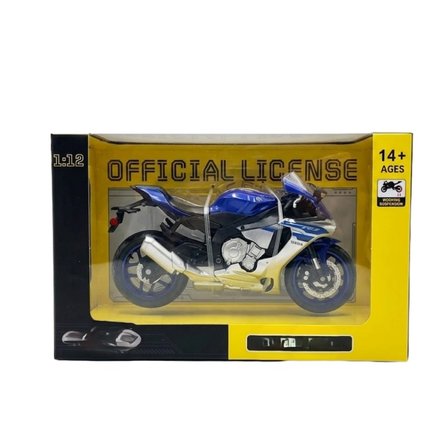 Ticaret 1/12 YZF-R1 Model Motosiklet Najmaddin