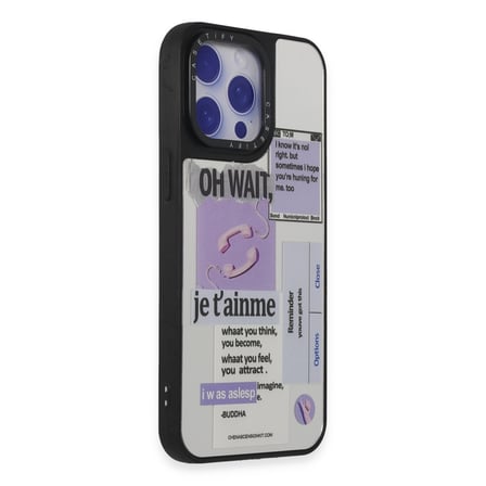 Bez iPhone 15 Pro Kılıf Mirror Desenli Kapak - Mirror - 4 Najmaddin