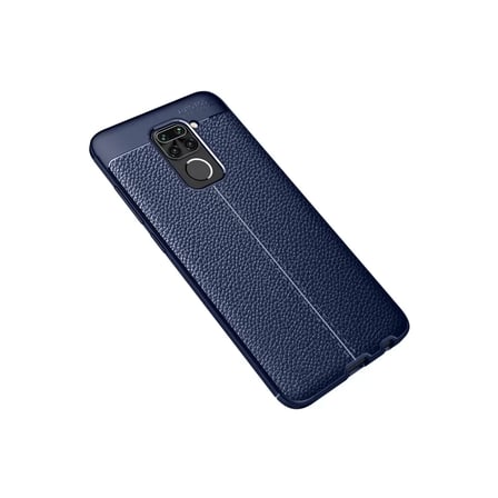 Sh Xiaomi Redmi Note 9 Kılıf Auto Focus Kapak - Lacivert Najmaddin