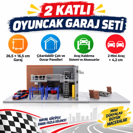 Ticaret  Hızlı ve Öfkeli Han'ın Garajı Nano Diorama Seti Najmaddin