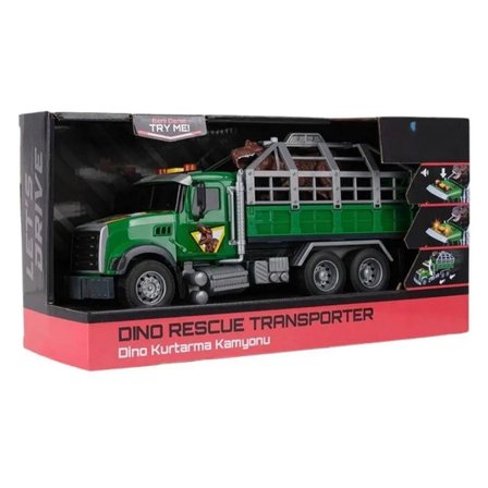 Ticaret Sesli Ve Işıklı Dino Kurtarma Kamyonu Najmaddin