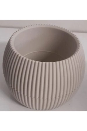 Tedar Mercan Saksı 2 Numara 0,35 Litre Su Hazneli Dekoratif Kaktüs Sukulent Saksı 11,8x9,2 cm Najmaddin
