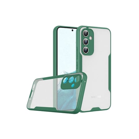 Tedar Samsung Galaxy A14 4g Kılıf Platin Silikon - Yeşil Najmaddin